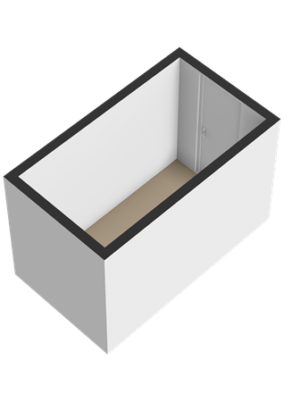 Floorplan - Nieuwesluisweg 1A1039, 4511 RG Breskens